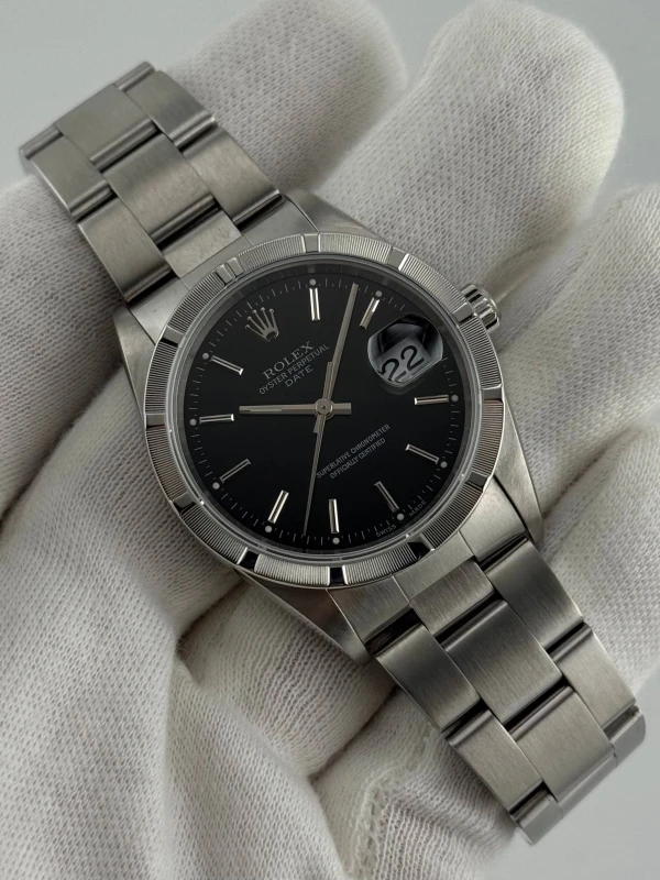 Rolex Date 34 mm steel 15210 3
