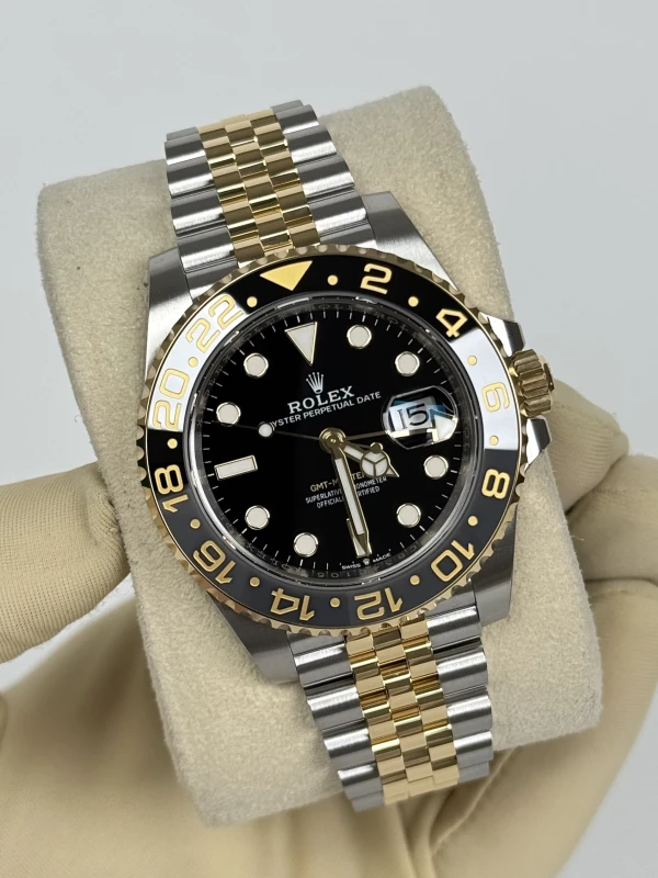Rolex GMT Master II 40mm Steel and Yellow Gold 126713grnr-0001 3