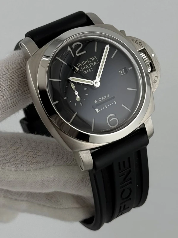 Panerai 8 Days GMT Acciaio - 44mm PAM00233 3