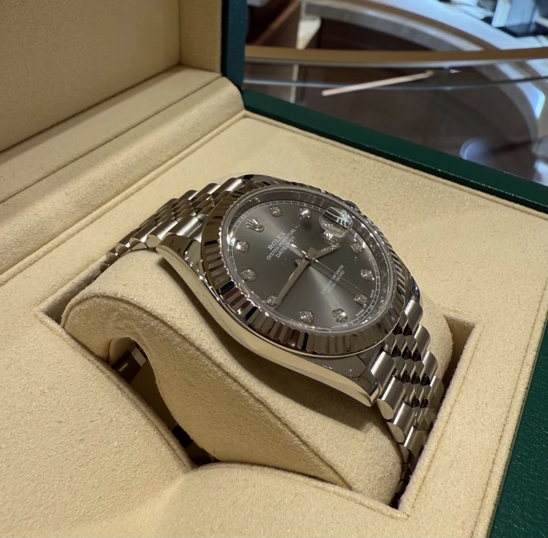 Rolex 41mm Steel and White Gold 126334-0006 3