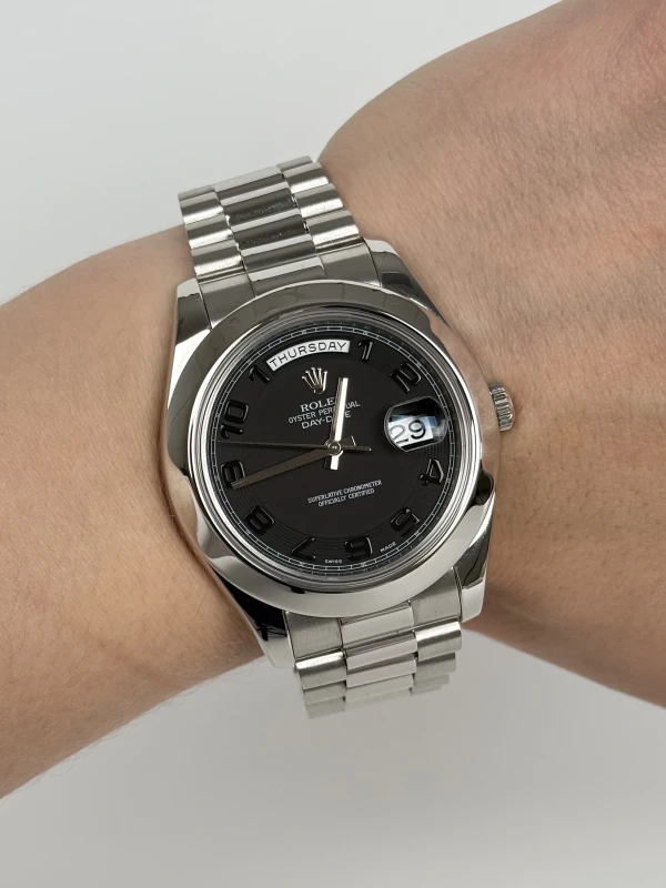 Rolex II 41mm Platinum 218206-0003 8