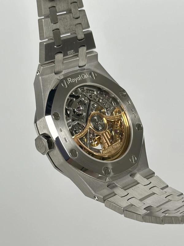 Audemars Piguet Double Balance Wheel Openworked 37 mm 'Frosted' 15468BC.YG.1259BC.01 9