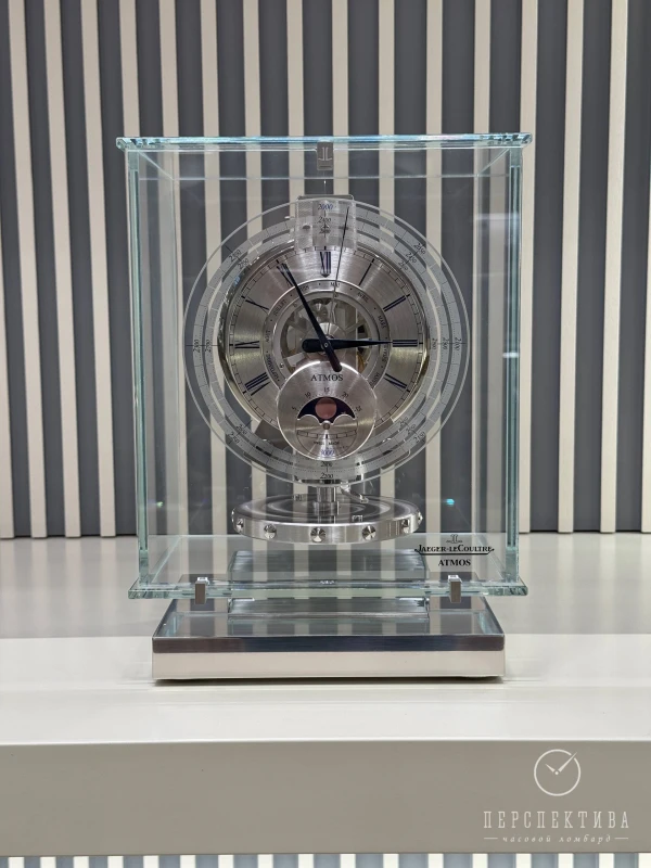 Jaeger LeCoultre Classique Atmos Classique Phases de lune Transparente 5145201 6