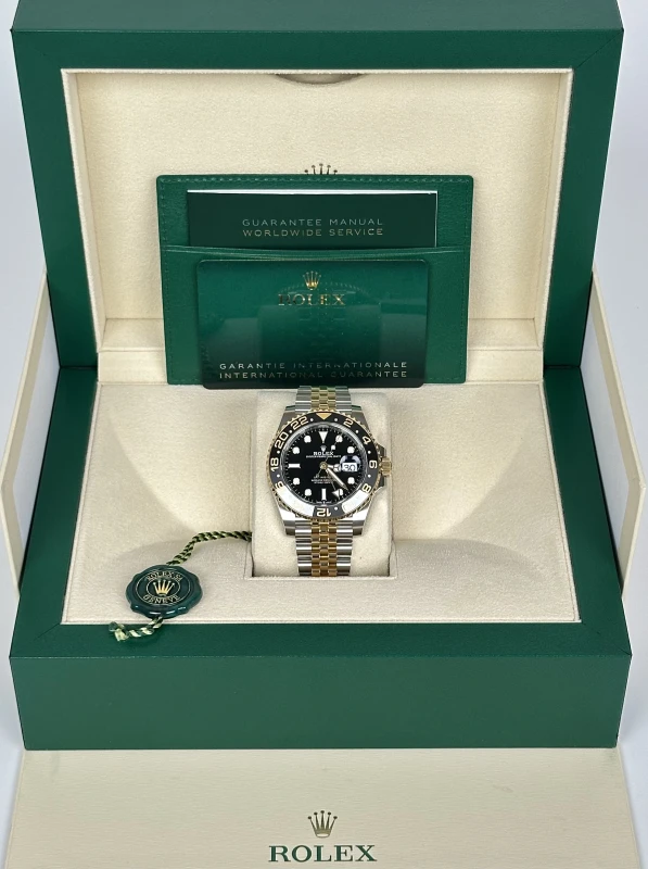 Rolex GMT Master II 40mm Steel and Yellow Gold 126713grnr-0001 5