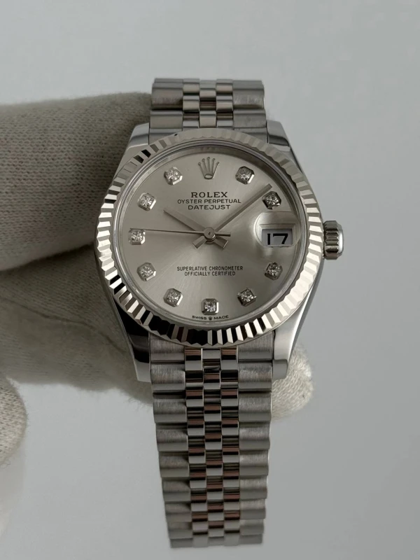 Rolex 31mm Steel and White Gold 278274-0030 3