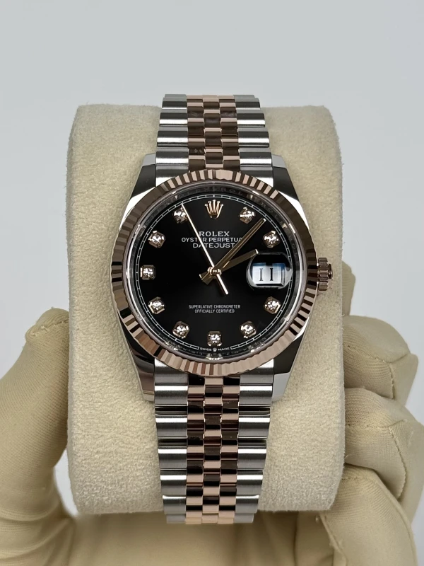Rolex 36mm Steel and Everose Gold 126231-0019 2