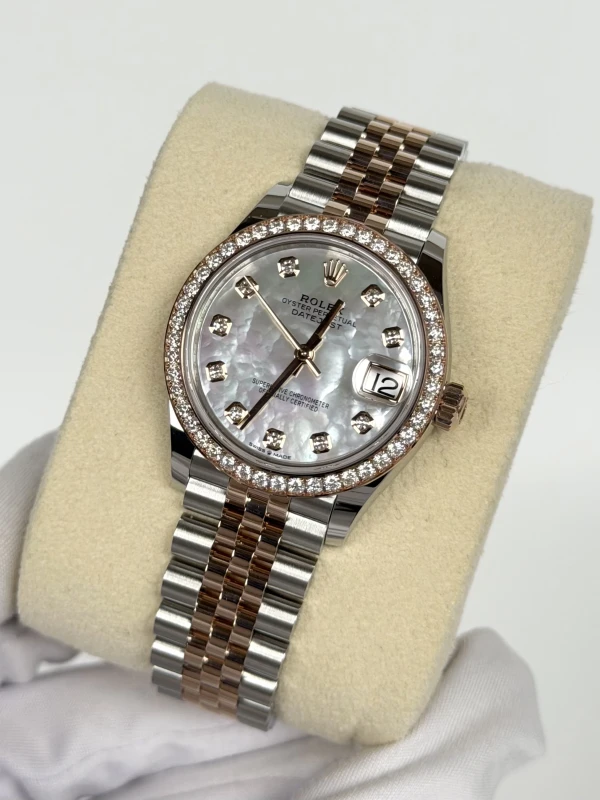Rolex 31mm Steel and Everose Gold 278381RBR-0026 3