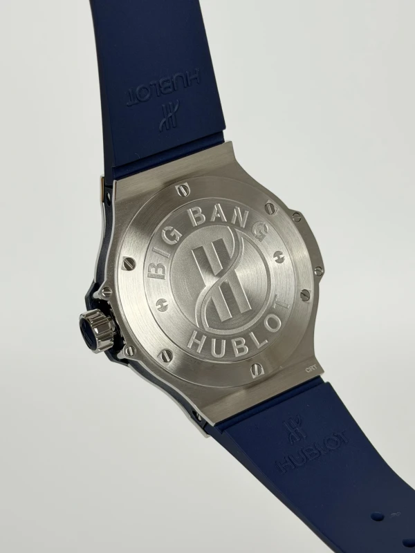 Hublot Bang Steel Blue Diamonds 38mm  361.SX.7170.LR.1204 7