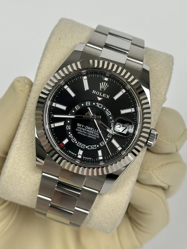 Rolex 42mm Steel and White Gold 336934-0007 3