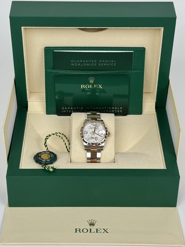 Rolex 31 MM, OYSTERSTEEL, EVEROSE GOLD ANDDIAMONDS 278341rbr-0031 5