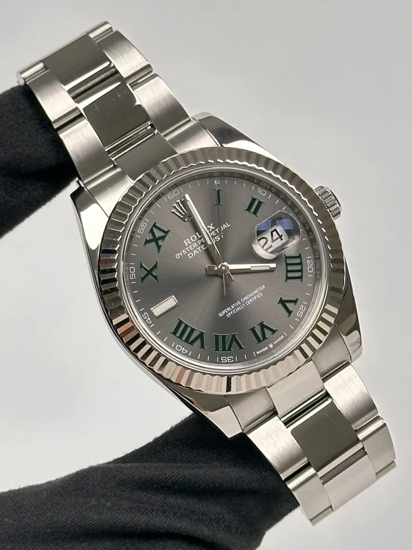 Rolex 41mm Steel and White Gold 126334-0021 2