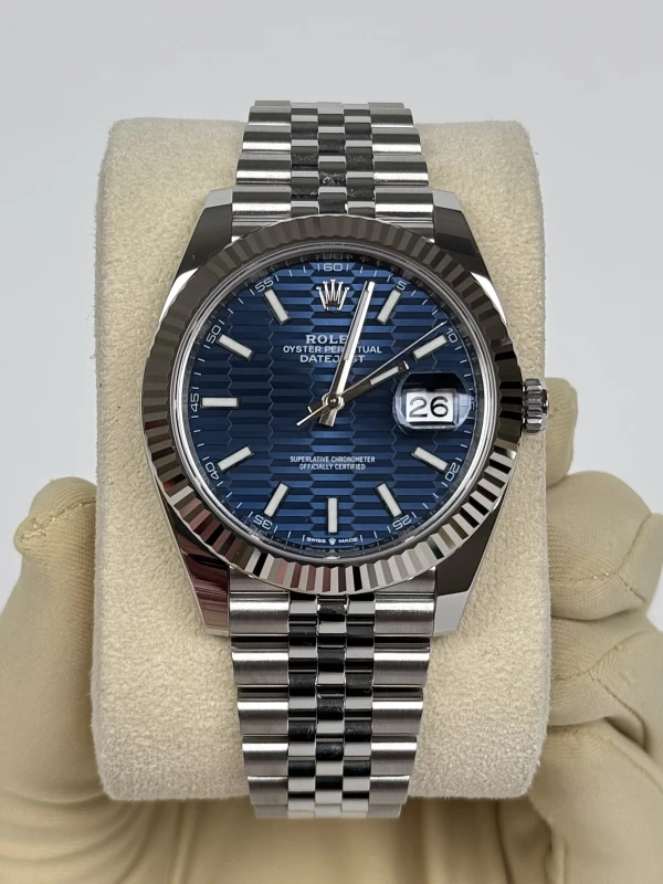 Rolex 41 mm, steel and white gold 126334-0032 2