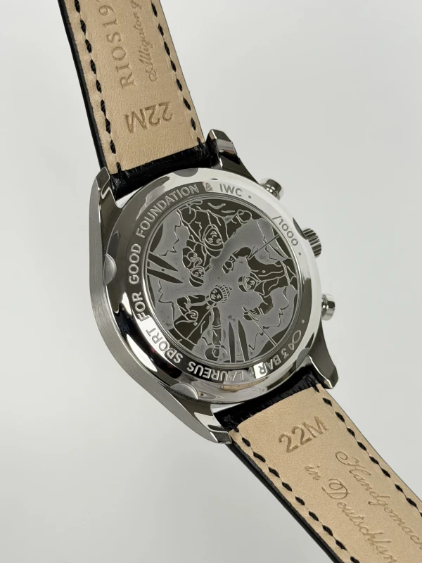 IWC Chronograph Classic Edition «Laureus Sport for Good Foundation» IW390406 7