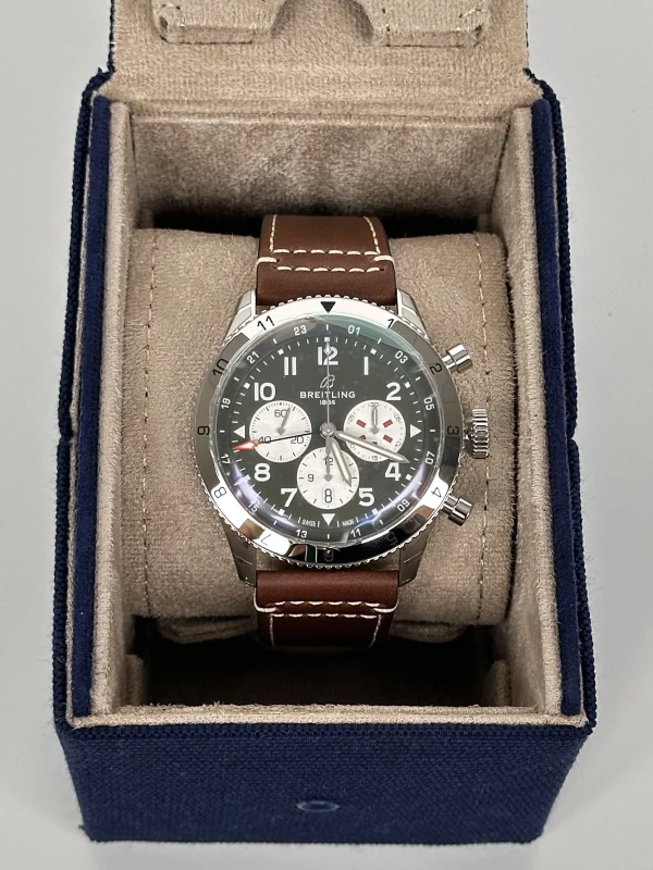 Breitling B04 Chronograph GMT 46 Curtiss Warhawk AB04452A1L1X1 5