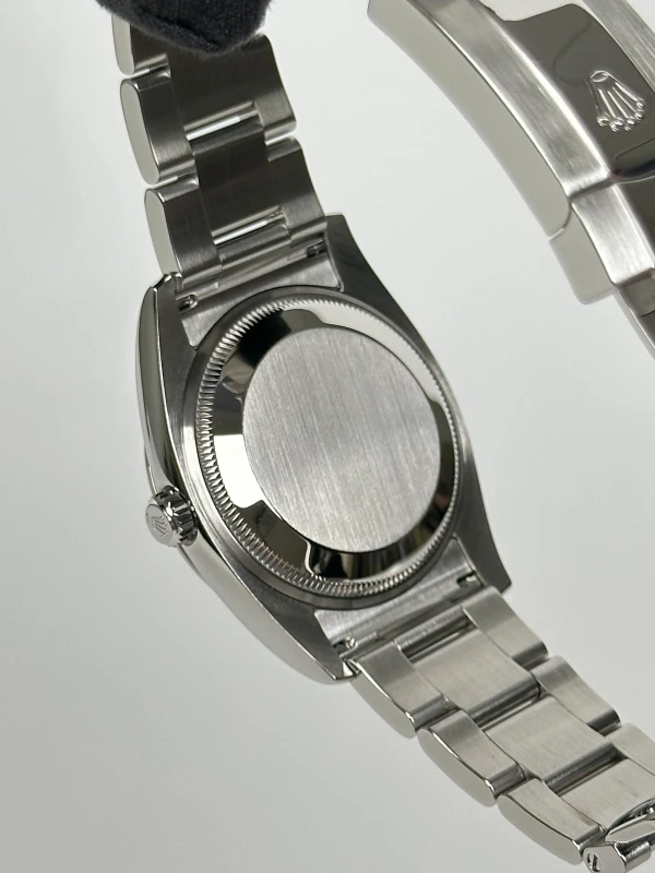 Rolex Date 34mm Steel and White Gold  115234 pdo 9