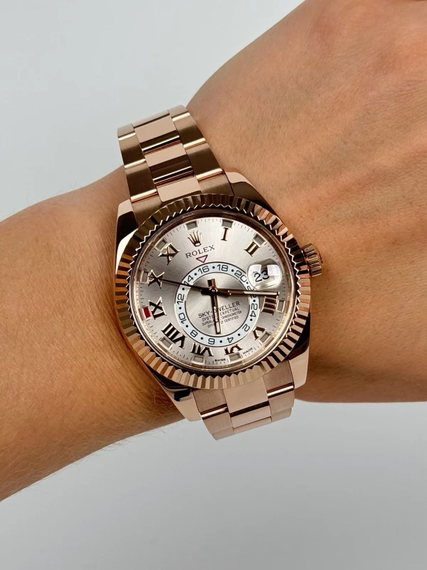 Rolex 42mm Everose Gold 326935-0004 8