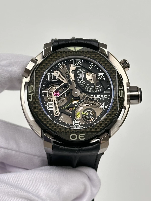 Clerc Carbon Tourbillion HY-GMT Carbon Tourbillion 2