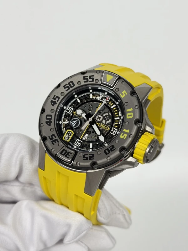 Richard Mille RM 028 Diver Limited Edition Titanium RM 028 ak ti 3