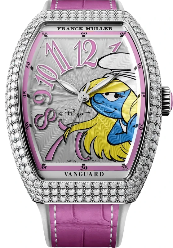 Franck Muller Vanguard Smurfette Blue V 32 SC AT FO D SMURFETTE (RS) 1