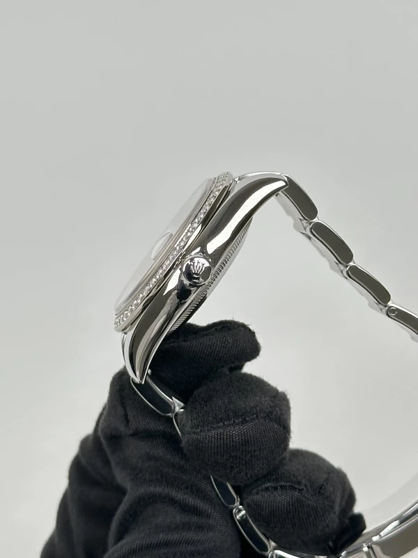 Rolex 36mm Steel and White Gold 116244FIX 4