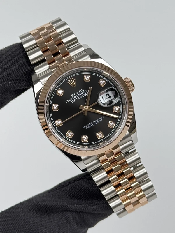 Rolex 36mm Steel and Everose Gold 126231-0019 2
