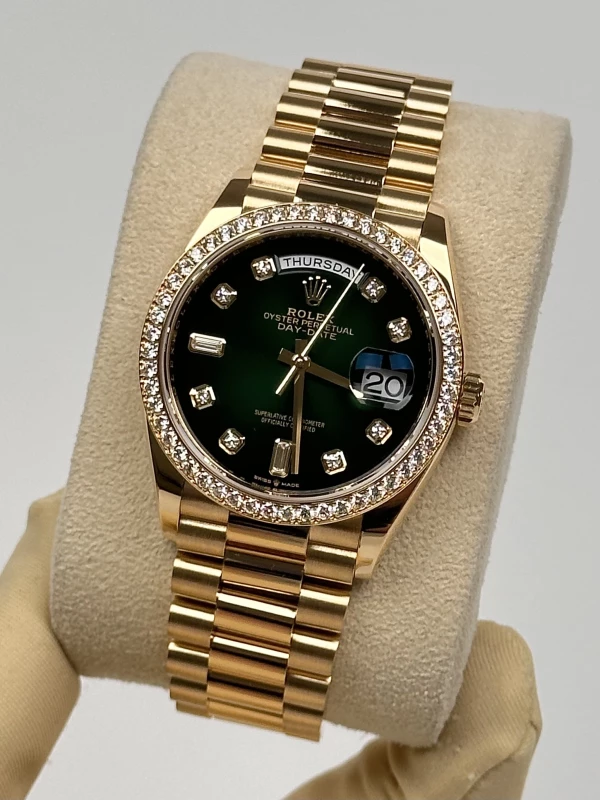 Rolex 36mm Yellow Gold 128348rbr-0035 4