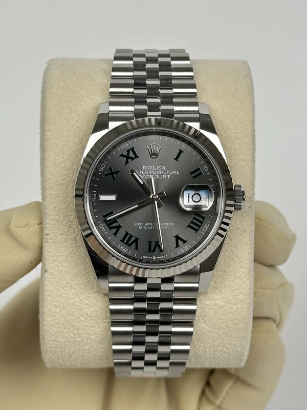 Rolex 36 mm, Oystersteel and white gold 126234-0045 2