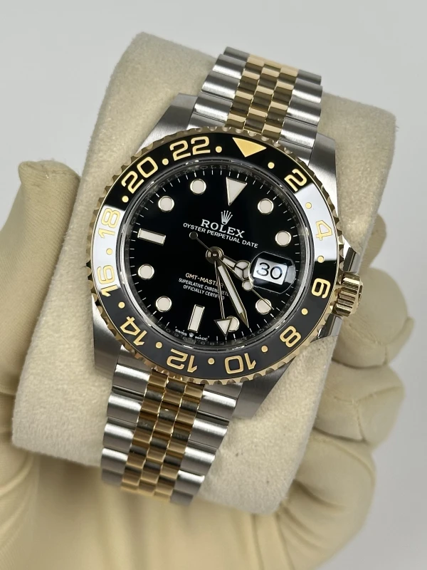 Rolex GMT Master II 40mm Steel and Yellow Gold 126713grnr-0001 3