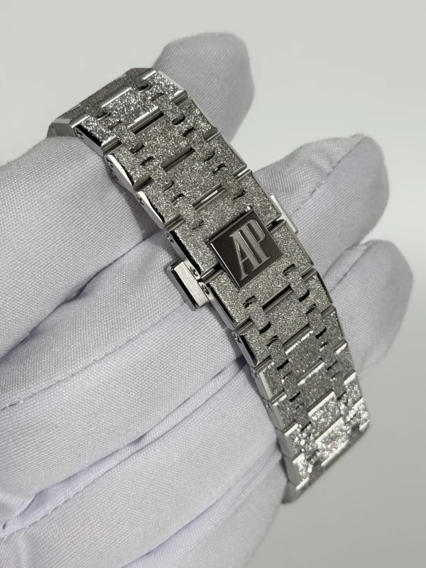 Audemars Piguet Frosted Gold 37mm 15454BC.GG.1259BC.03 4