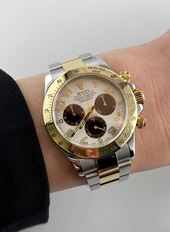Rolex Cosmograph 40mm Steel and Yellow Gold 116523 3