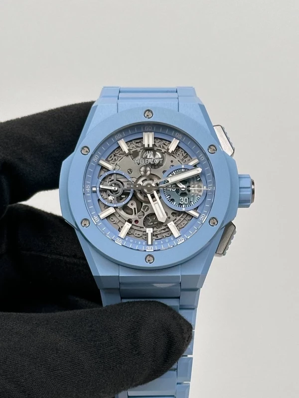 Hublot INTEGRAL SKY BLUE CERAMIC 451.EX.5120.EX 3