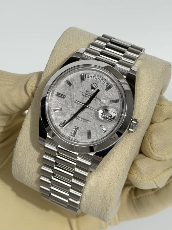 Rolex 40 mm, platinum 228206-0036 5