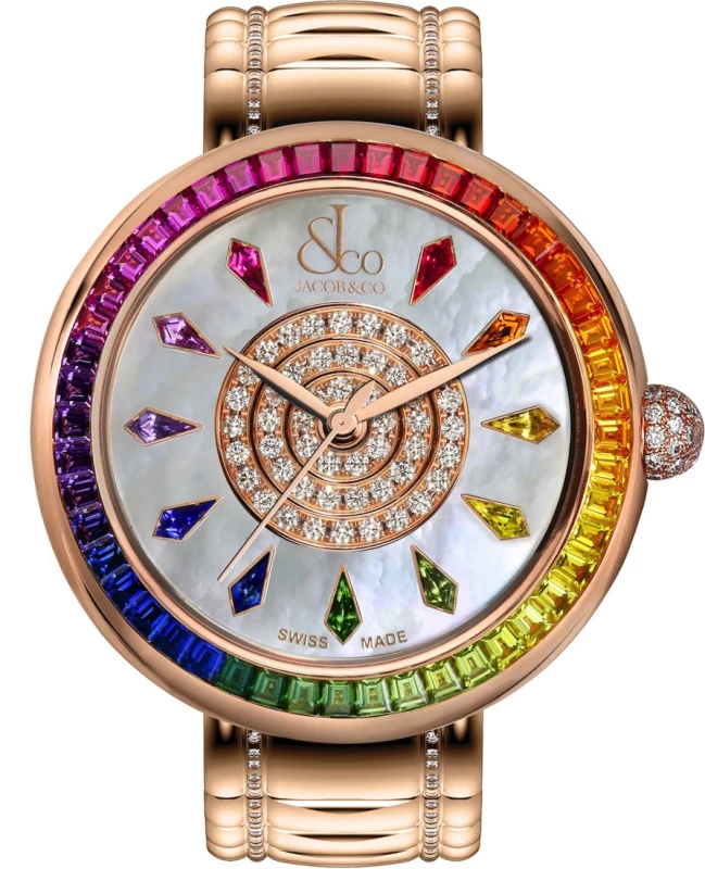 Jacob & Co RAINBOW ROSE GOLD BA537.40.GR.KW.A изображение - 1