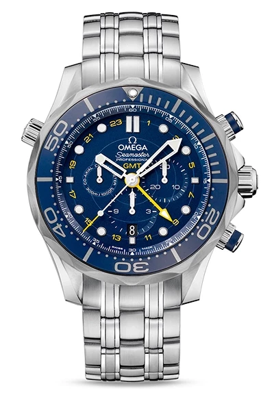 Omega Diver 300 M Co-Axial GMT Chronograph 44 мм  212.30.44.52.03.001 изображение - 1