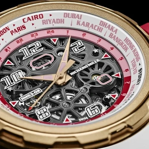 Richard Mille World Timer RM 63-02 RM 63-02 TI RG
