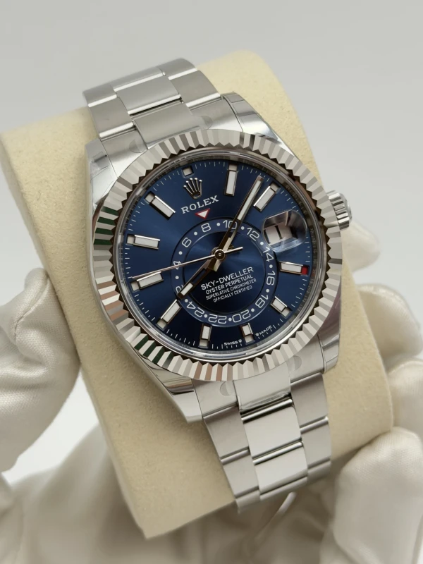 Rolex 42mm Steel and White Gold 336934-0005 2