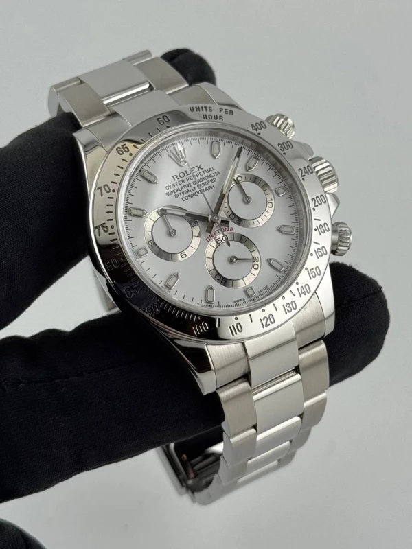 Rolex Cosmograph 40mm Steel 116520-White 3