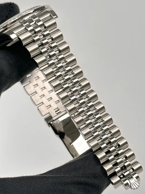 Rolex 36 mm, steel, white gold and diamonds 116200FIX 5