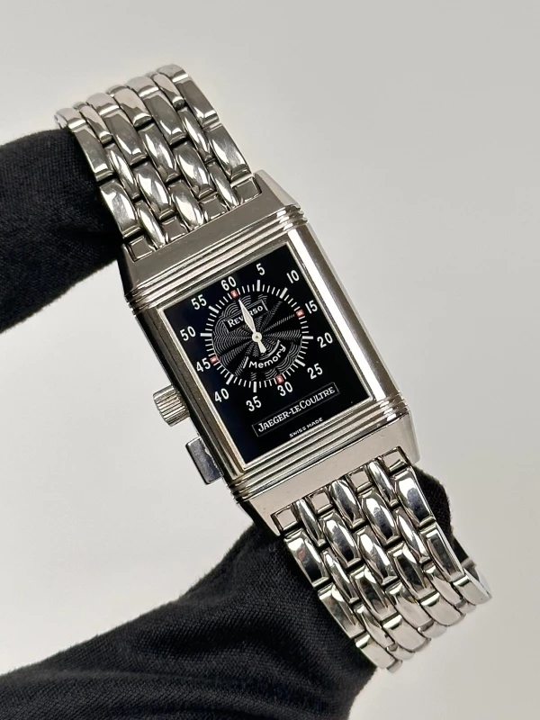 Jaeger LeCoultre Memory Chronograph Duoface 255.8.82 3