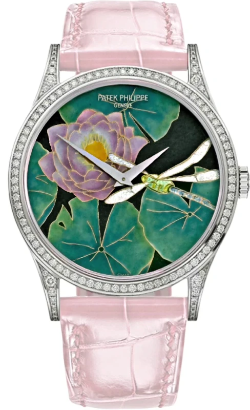Patek Philippe Rare Handcrafts Water Lilies and Dragonfly 5077/100G-015 1