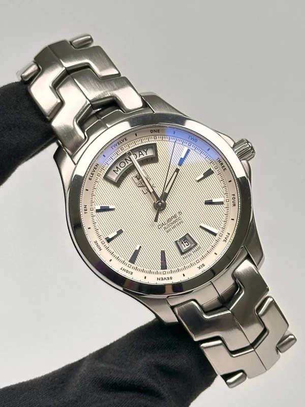 Tag Heuer Link Calibre 5 Day Date Automatic 42 mm WJF2011.BA0592 изображение - 4