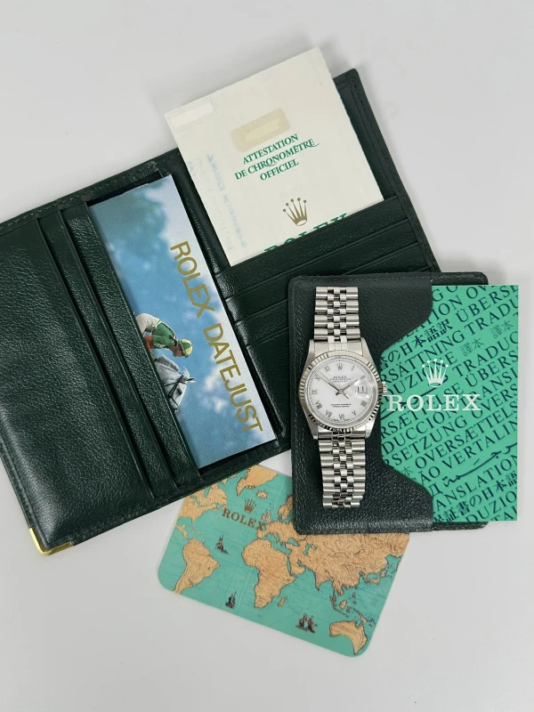 Rolex White Roman 16234 8