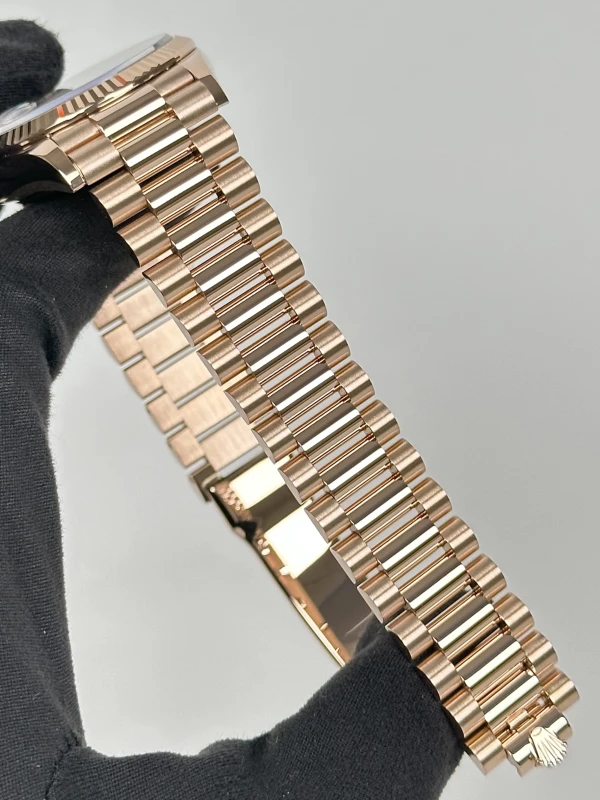 Rolex 36 MM, EVEROSE GOLD 128235-0037 5