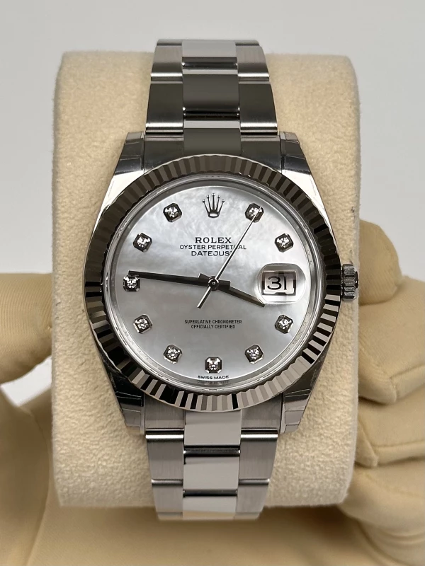 Rolex 41 mm, Oystersteel and white gold 126334-0019 2