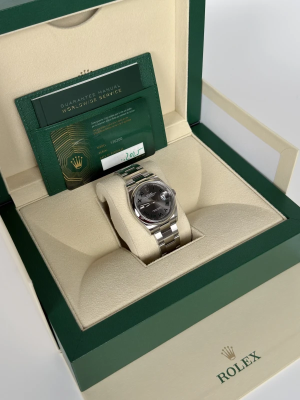 Rolex 36 mm Steel 126200-0018 5