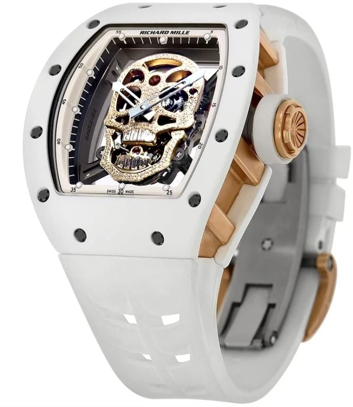 Richard Mille Skull Tourbillon Gold RM 52-01 AN RG-ATZ 1