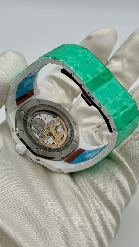 Audemars Piguet Perpetual Calendar White Ceramic 26579CB.OO.1225CB.01 7