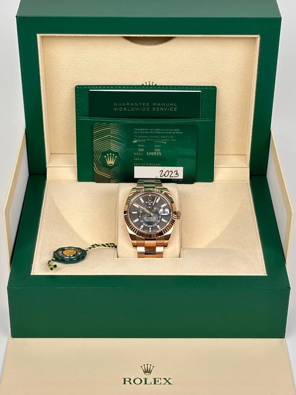 Rolex 42 mm, Everose gold 326935-0007 5