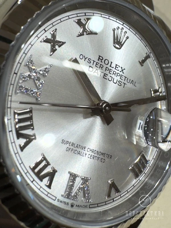 Rolex 36mm Steel and White Gold 126234-0030 4