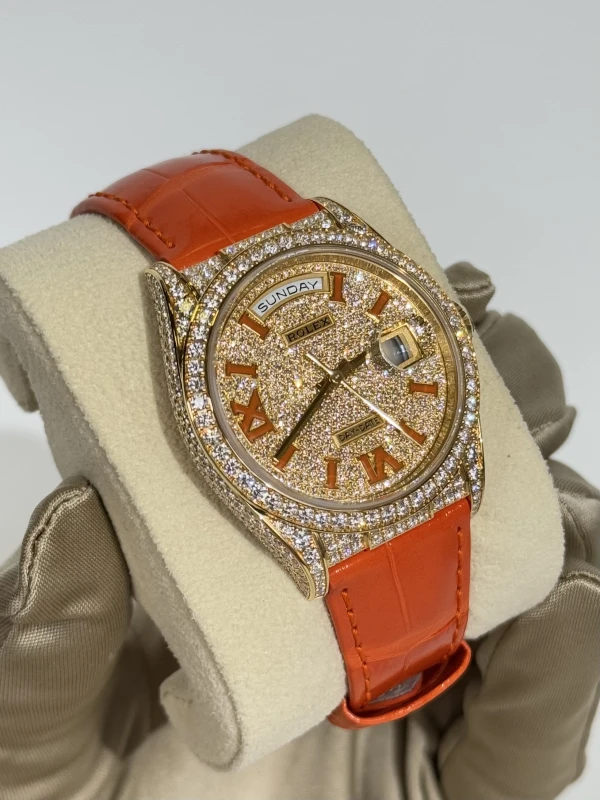 Rolex 36mm White Gold 128158RBR-0002 3